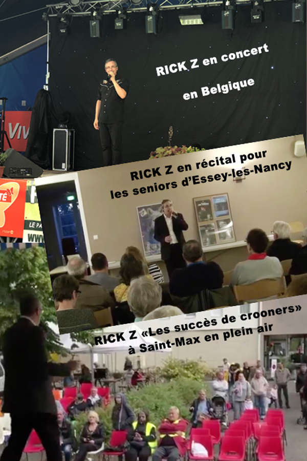 RICK Z en concert en Belgique, à Essey-les-Nancy et Saint-Max