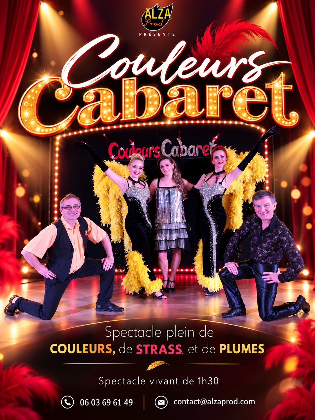 Affiche couleurs Cabaret 2