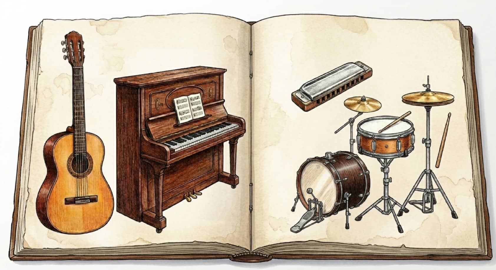 Écoutez des objets qui font de la musique