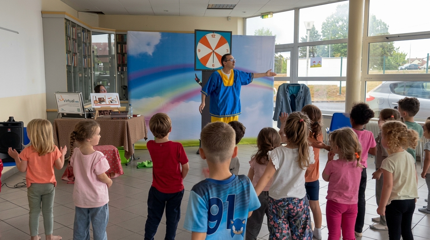 Un extrait du spectacle chez les Maternelles le 28/08/2026