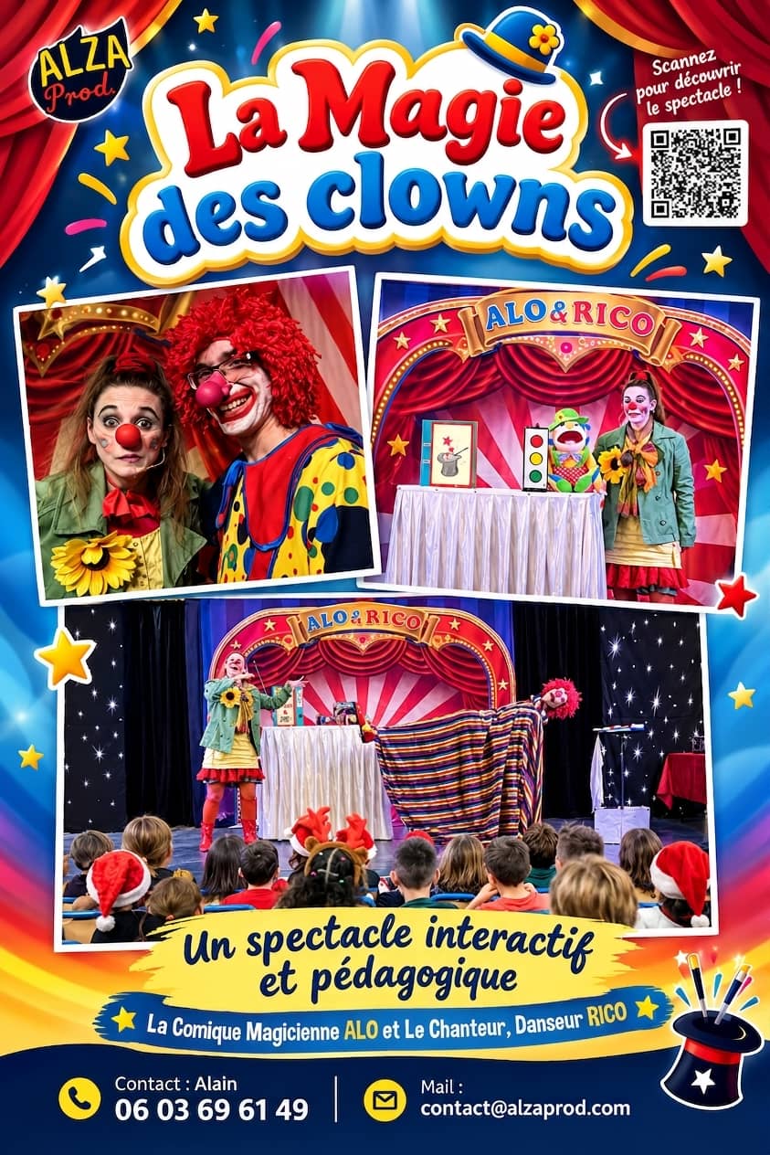 Affiche de la Magie des Clowns