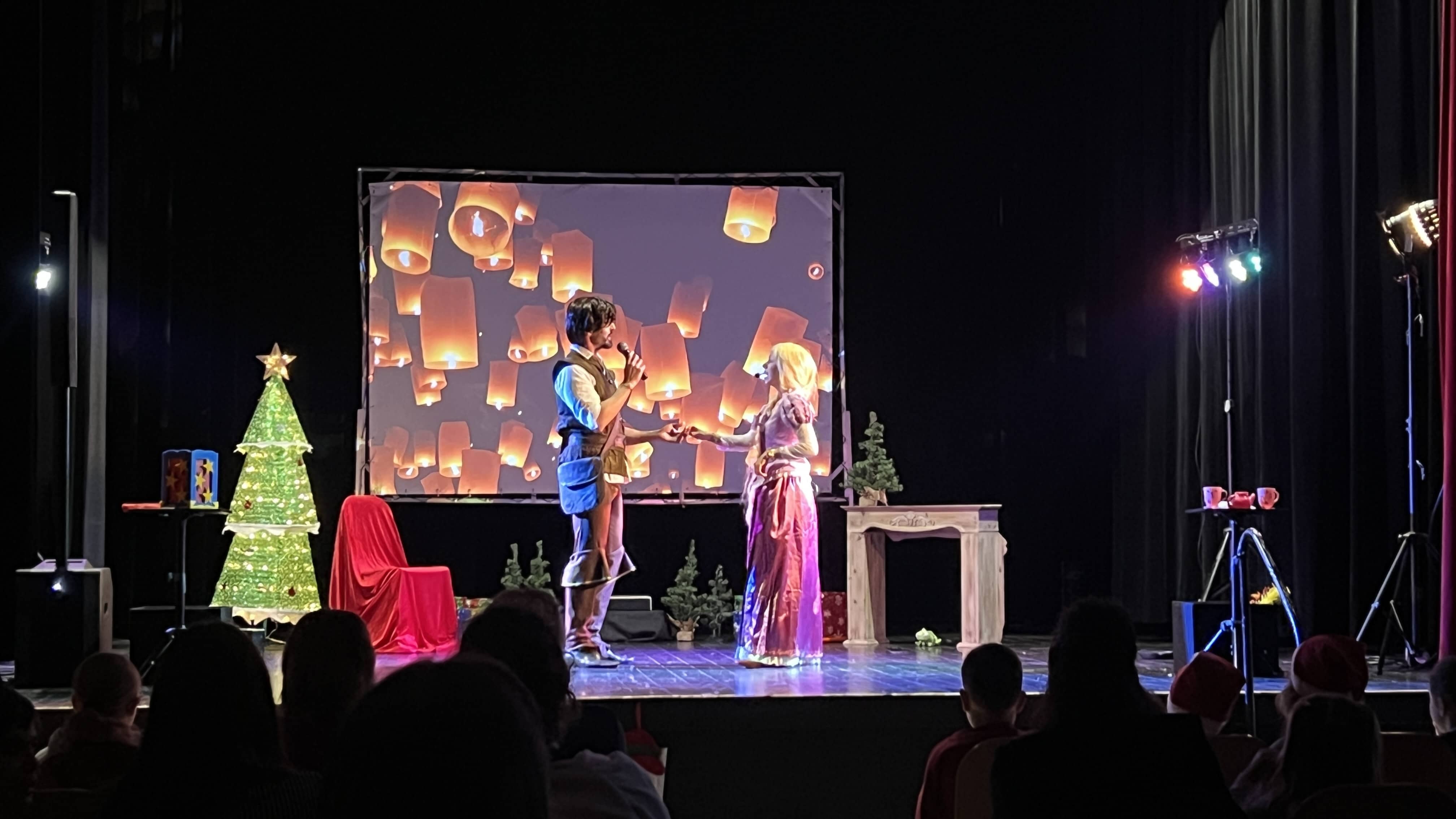 Raiponce à la fête des lanternes